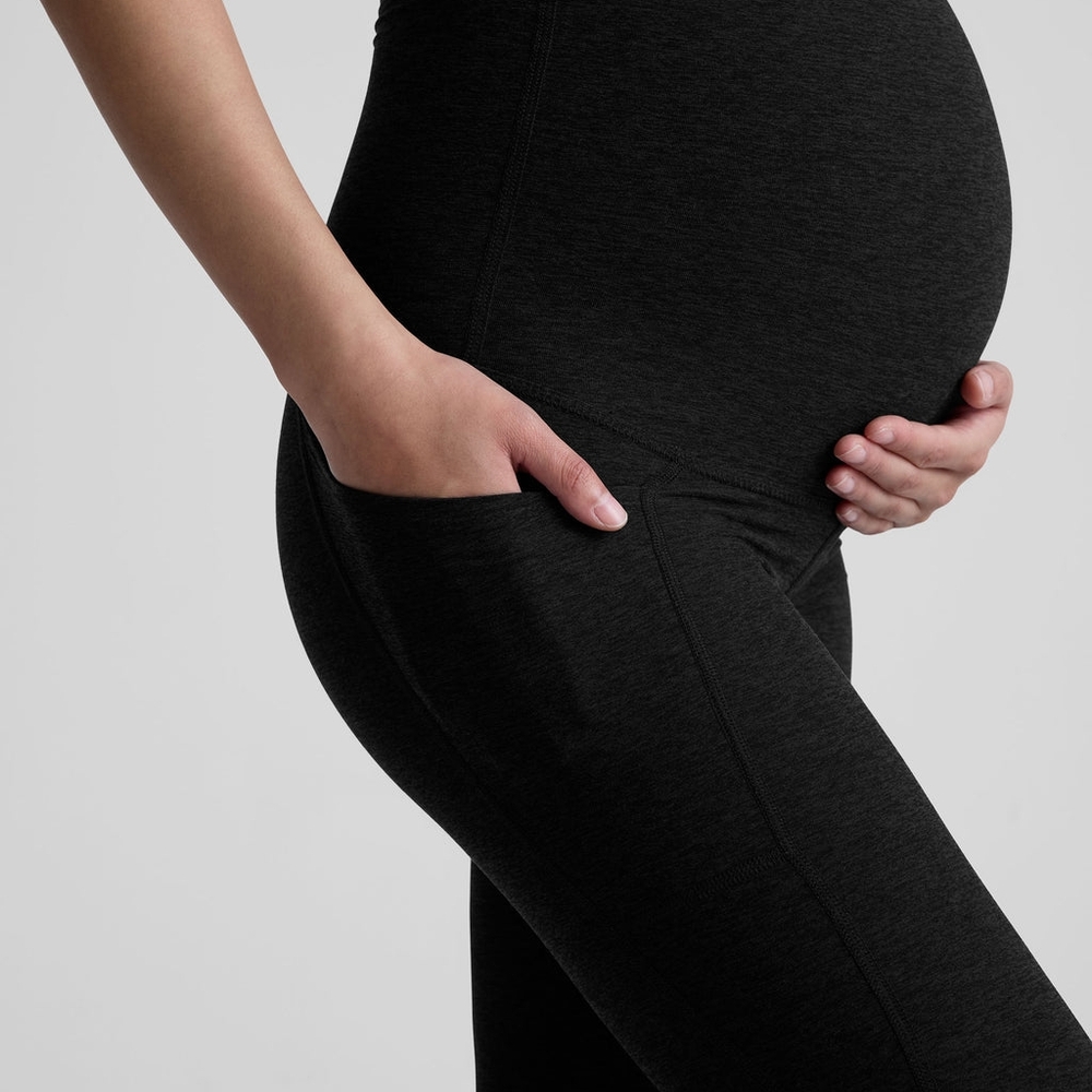 Women's Black Maternity Leggings